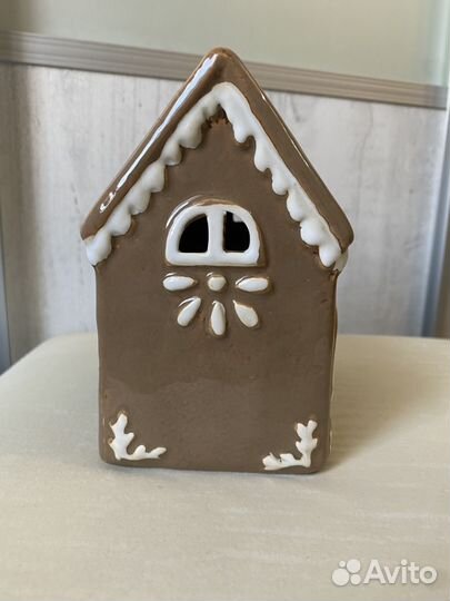 Керамический домик подсвечник IB laursen