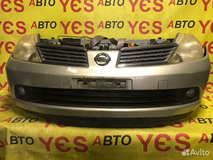 Бампер передний Nissan Tiida C11 2004-2007