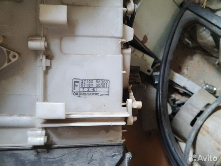 Печка в сборе nissan bluebird U14