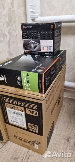 Игровой пк Intel, 1070Ti 8GB, DDR4 16GB