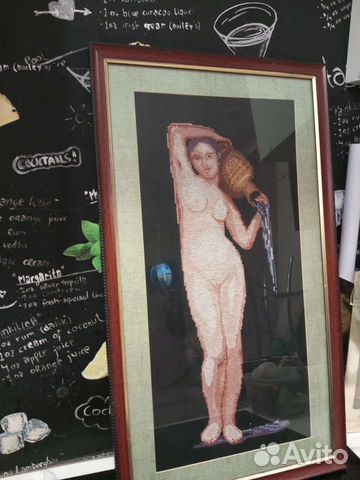 Картины вышитые крестиком. Ручная работа