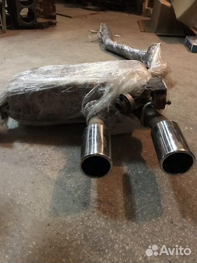 Выхлоп для Golf R 32,Scirocco