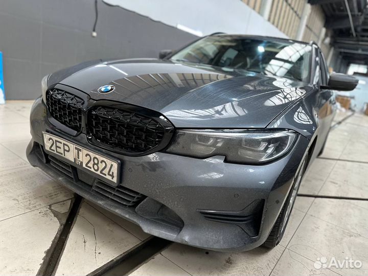 Решетка радиатора BMW G20 340 стиль