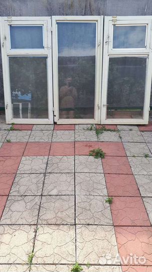 Деревянные окна со стеклопакетом бу