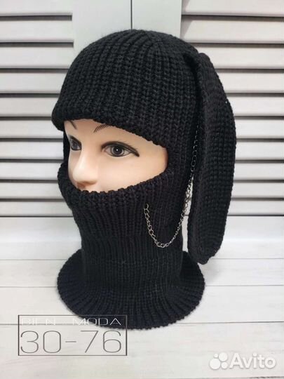 Шапка шлем женская