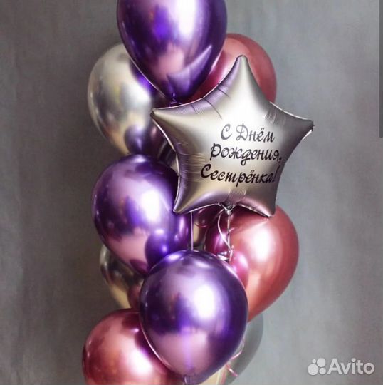 Воздушные гелиевые шары с доставкой