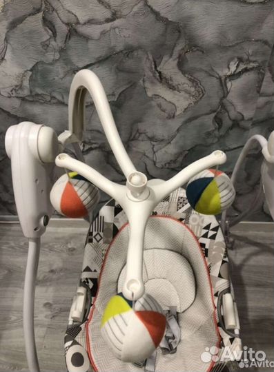 Детские электронные качели для новорожденных