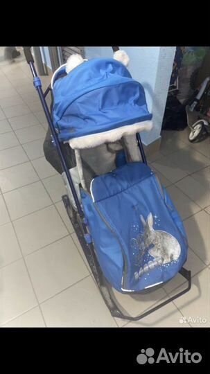 Коляска санки