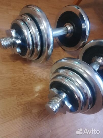 Гантели разборные