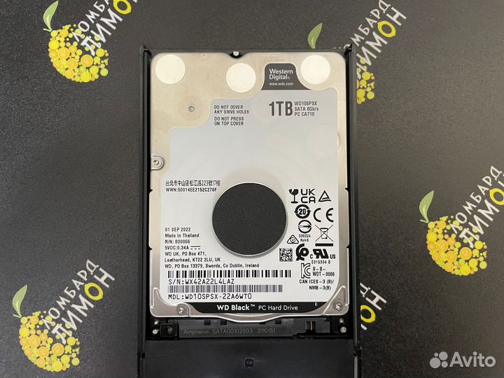 Жёсткий Диск WD WD10spsx 1TB