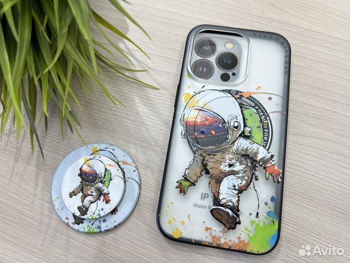 Чехол на айфон с попсокетом на разные iPhone