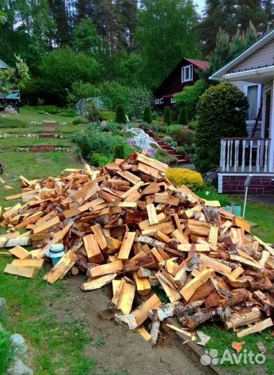 Дрова Береза с доставкой в Выборге