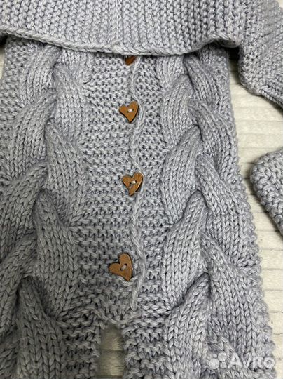 Комбинезон шерстяной 80-86