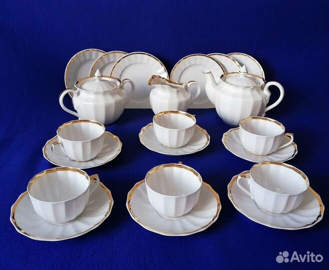 Чайный сервиз Вербилки СССР