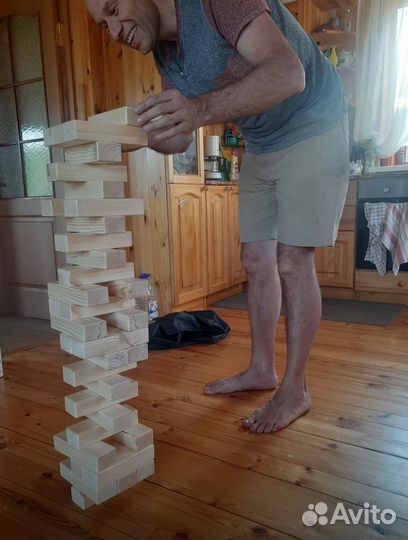 Гигантская дженга аренда