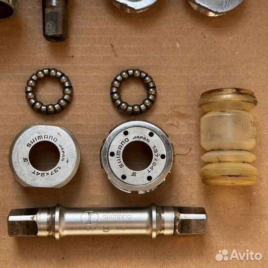 Шатуны,системы,переключатели,каретки shimano