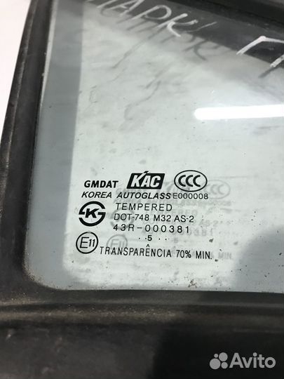 Форточка передняя правая Chevrolet Spark