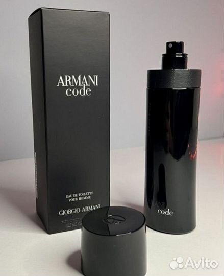 Духи армани код 100мл (без слюды)