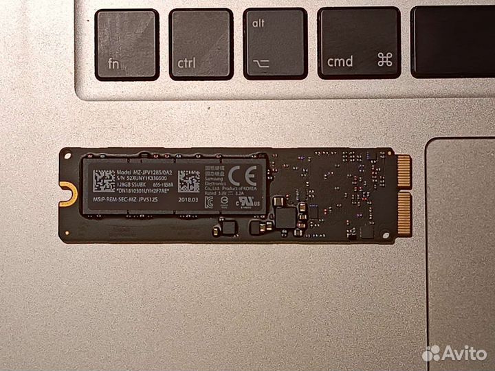 SSD 128Gb 256Gb MacBook Air Pro 2013-2017