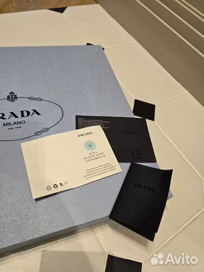 Prada. Ботинки