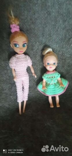 Вяжу одежду для кукол