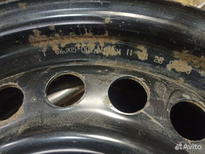 Диски штампованные R-15 на Шевроле Круз