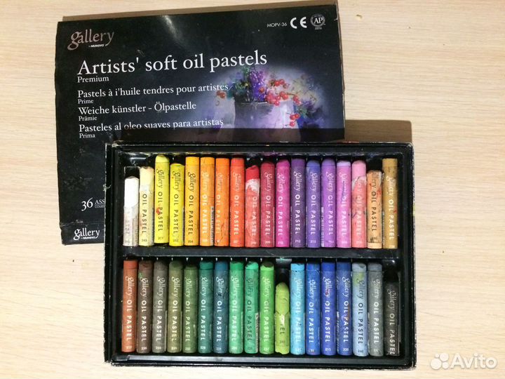 Пастель масляная Mungyo Gallery 36 штук