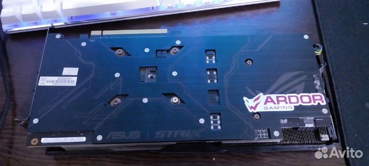 Видеокарта gtx 1060 6gb asus strix