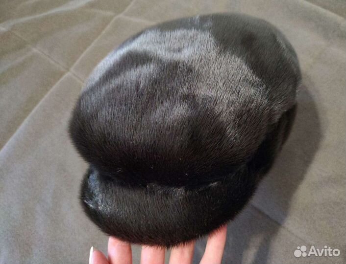 Меховая мужская кепка