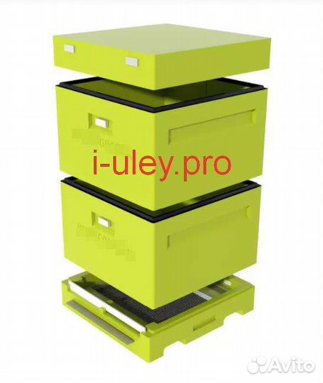 Улей ппу 10 рам 2 Корпуса