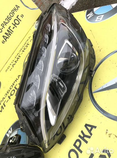 Mercedes W205 C205 C-class Комплект фар 1 линза