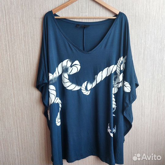 Блузка туника 62 64 вискоза Германия