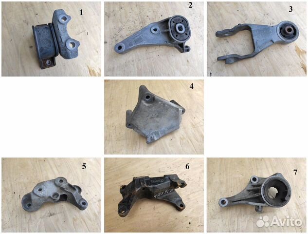 Крепление Опора Подушка двс кпп Opel Meriva A