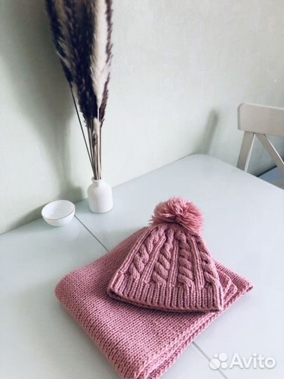 Шапка и шарф, комплектом и по отдельности