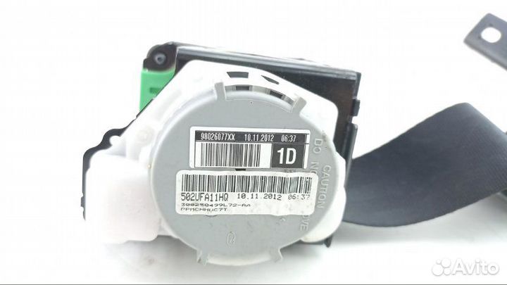 Ремень безопасности передний правый Citroen C4 B7