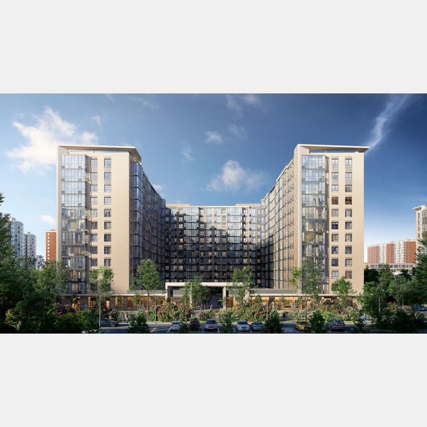 1-к. квартира, 44,6 м², 12/12 эт.