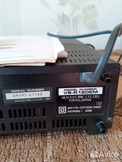 Видеомагнитофон,плеер Samsyng,Akai