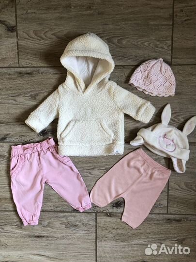 Пакет на девочку от 0 до 9 месяцев
