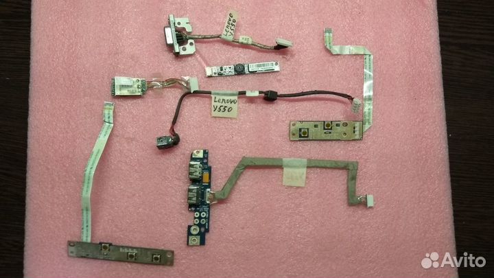 Платы, разъёмы для Lenovo Y550