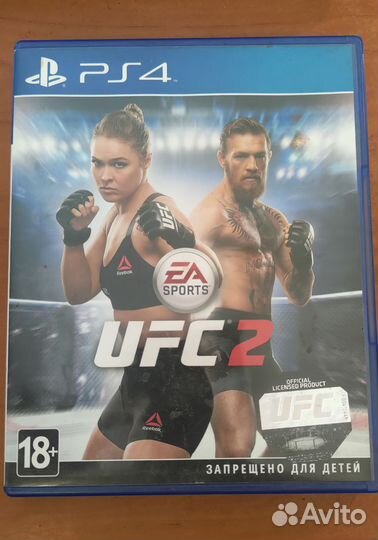 Диск UFC 2 для ps 4, ps 5