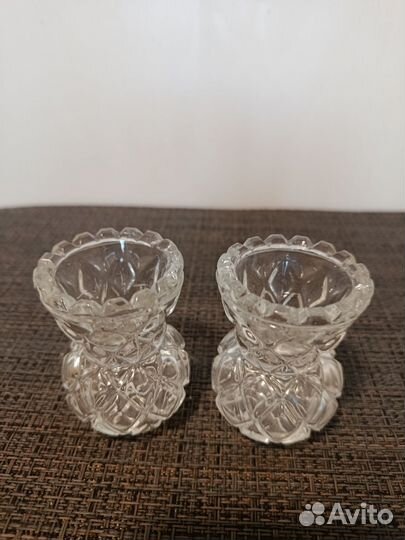 2 миниатюрные вазы СССР