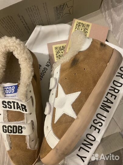 Кеды golden goose зимние