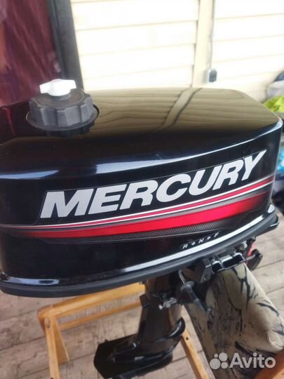 Мотор подвесной лодочный Mercury 5 двухтактный