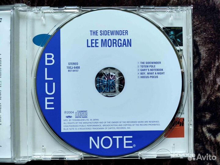 Lee Morgan – The Sidewinder – Japan 2004 OBI