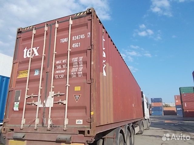 Продается контейнер морской 40 футов tghu8347457