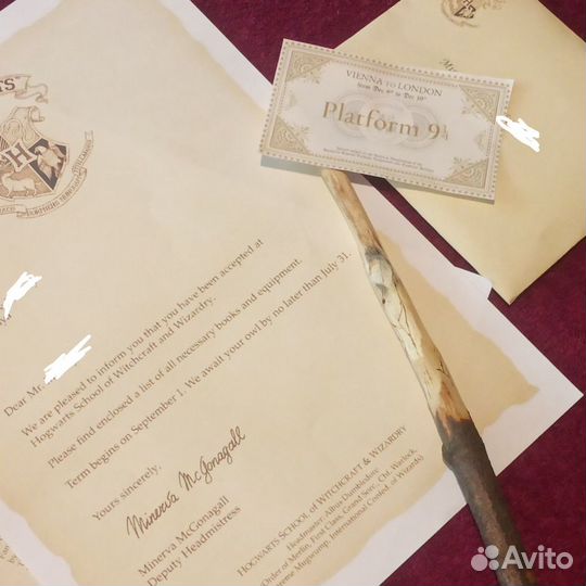 Подарочный набор из вселенной Гарри Поттера (письм
