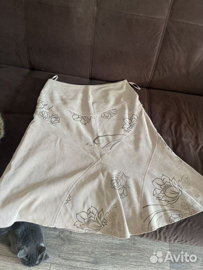 Юбка вельвет