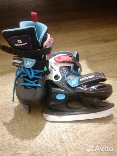 Роликовые коньки детские раздвижные