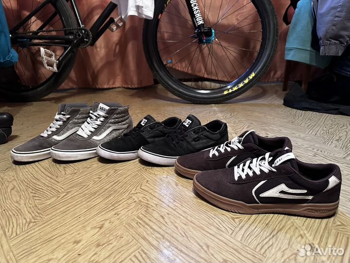 Vans, dc, lakai кеды оригинал