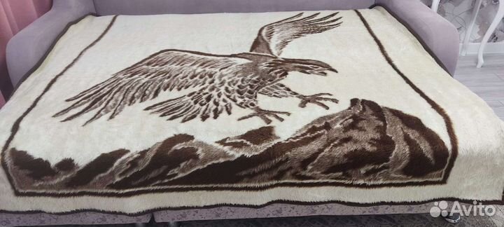 Плед винтажный